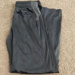 NWOT grey warm up pants / light sweats